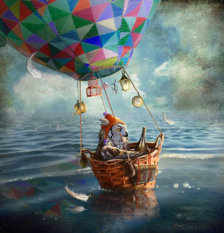 The Balloonist By Matylda Konecka