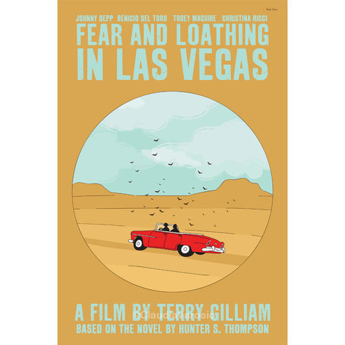 Fear and Loathing in Las Vegas print