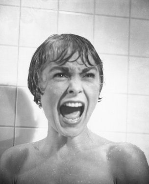 Psycho Shower Scene - Marion Crane screaming