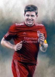 Steven Gerrard print