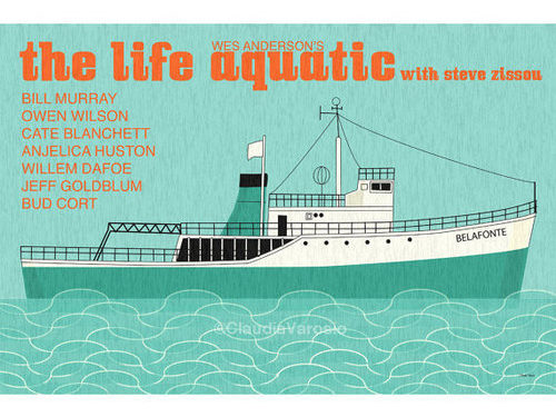 The Life Aquatic print