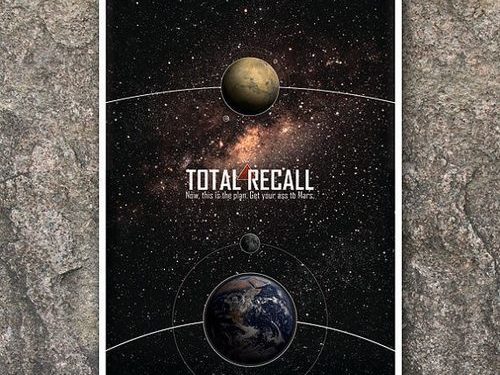 Total Recall poster Painting