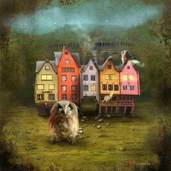Owl the Battering Ram by Matylda Konecka