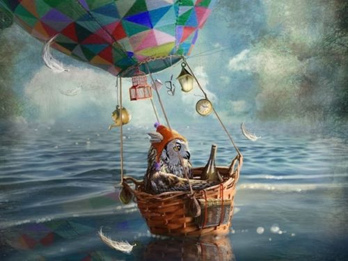 The Balloonist By Matylda Konecka