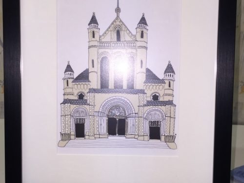 St Anne's Cathedral, Belfast, framed picture