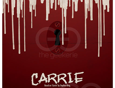 Carrie movie poster print