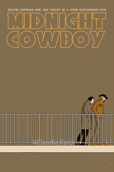 Midnight Cowboy Poster Painting