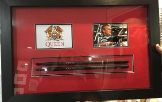 Framed Queen Drumsticks